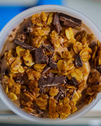 Dark Chocolate Tahini Mousse Cup | كوب موس الشوكولاتة الداكنة والطحينة